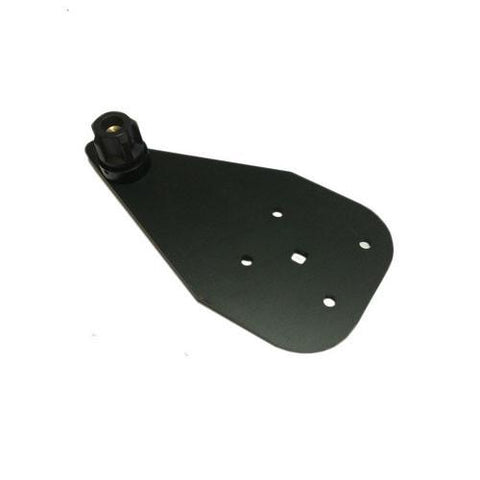 Steering foot pointer plate including fittings